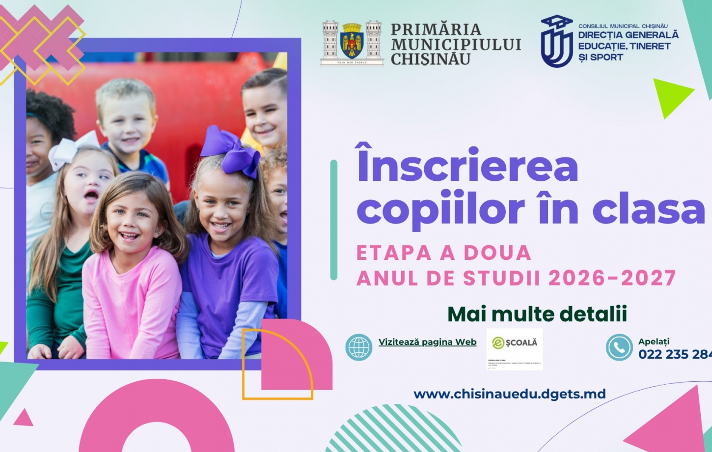  Etapa a II-a de înscriere în clasa I